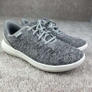 Kizik Madrid Eco Knit Hands Free Women's Size 10.5 (Wide) Slip On Shoes Gray